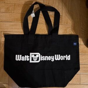 NWT Walt Disney World Black Tote Bag